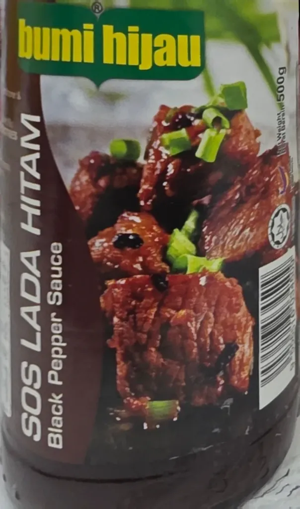 Bumi Hijau Black Pepper Sause 500g